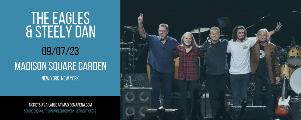 Eagles Tickets  Madison Square Garden