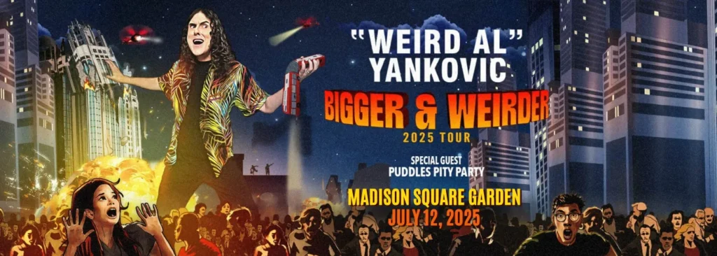 Weird Al Yankovic & Puddles Pity Party at Madison Square Garden