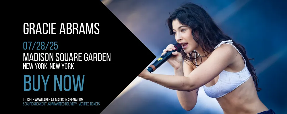 Gracie Abrams at Madison Square Garden