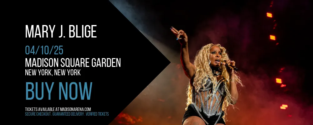 Mary J. Blige at Madison Square Garden